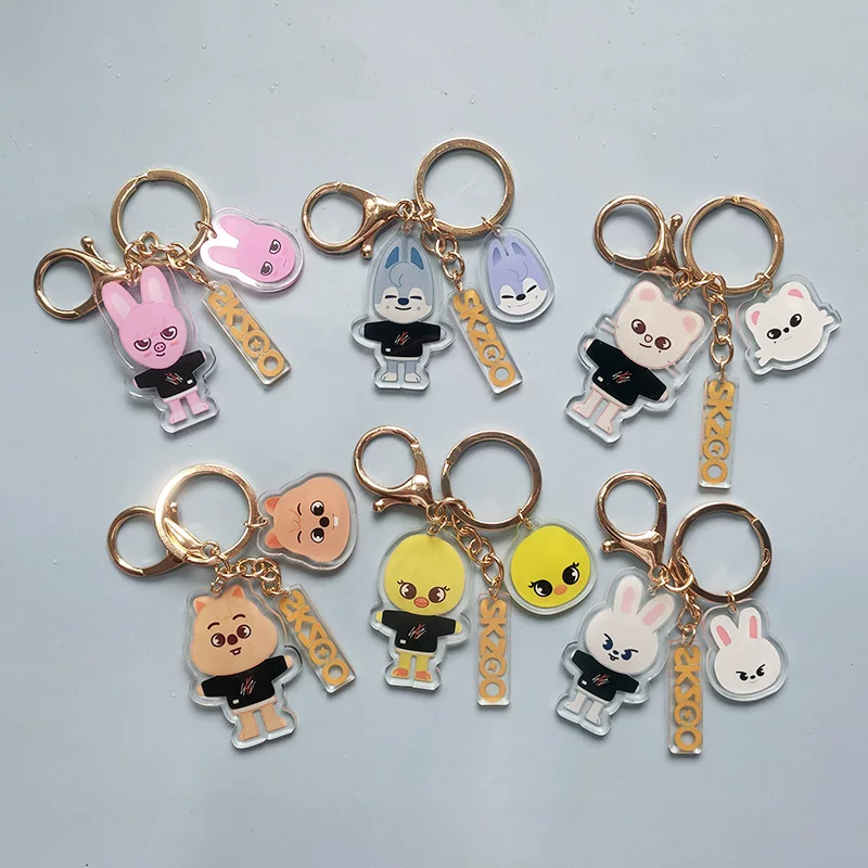Ключодержатель-талисман SKZOO TOYS Stray Kids мультфильм животное кукла Bbox