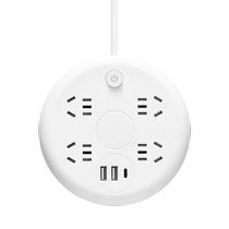 Plug-in board with line multi-function USB plug-in socket converter line retractable storage wiring board plug-in board 1322