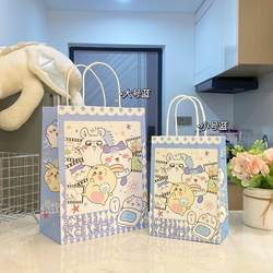 Jiyikawa ins Style Small Fresh Cartoon Satchel Exquisite Paper Bag Gift Packaging Gift Handbag