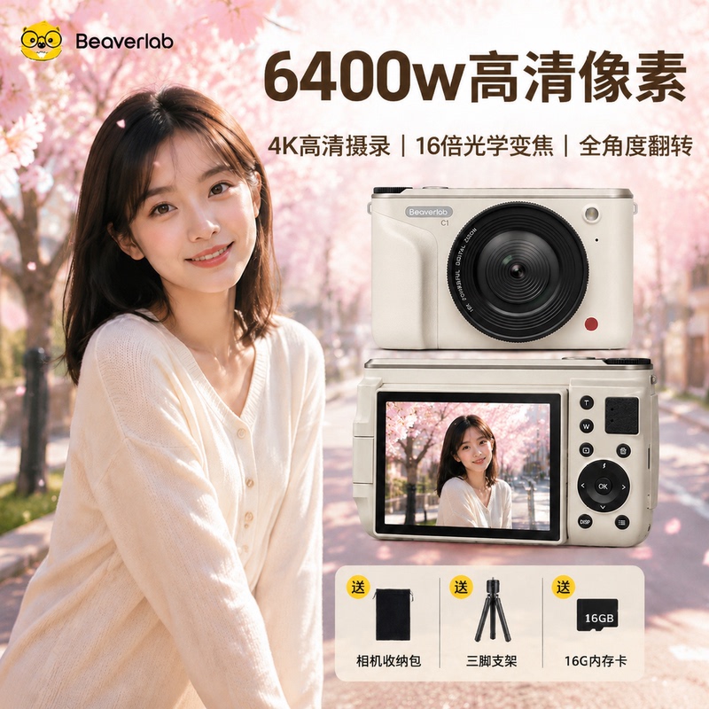 Dangdangli Ccd Digital Camera for Students, Entry-Level Retro High-Definition Pixel Campus Mirrorless Camera, Suitable for Selfies, Gift Dangdangli Ccd Digital Camera for Students, Entry-Level Retro High-Definition Pixel Campus Mirrorless Camera, Suitable for Selfies, Gift