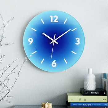 Clock for Living Room, Popular Silent Wall Clock, Simple Modern Clock, Minimalist Style, Elegant Wall-Mounted Fashion Art Quartz Clock