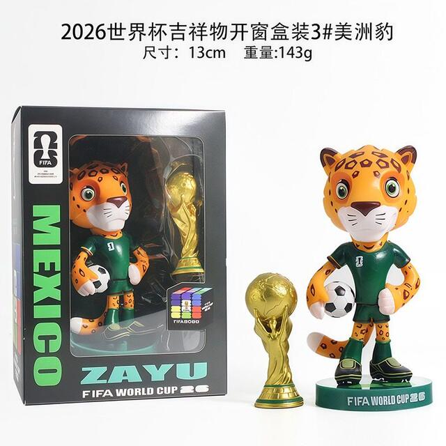 2026 United States, Canada, and Mexico Football World Cup Mascot Figurines, Football Souvenirs, Peripheral Toys, Animal Toys