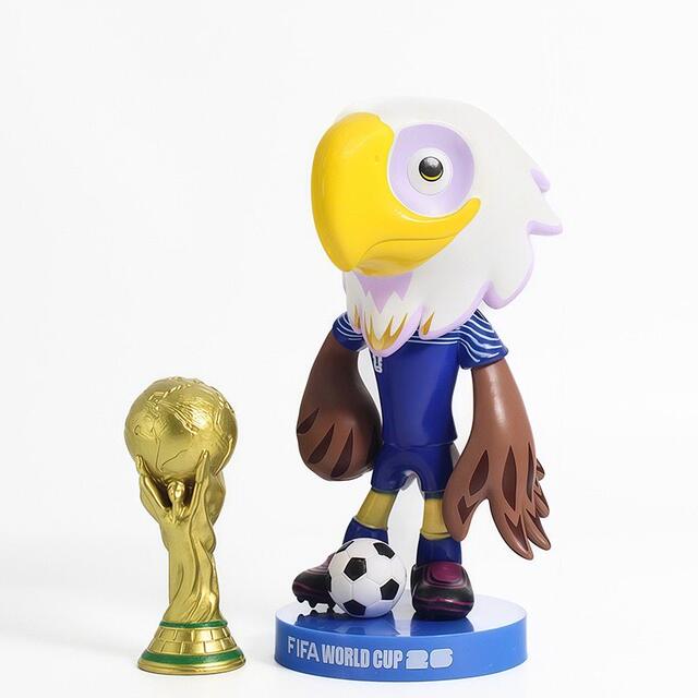 2026 United States, Canada, and Mexico Football World Cup Mascot Figurines, Football Souvenirs, Peripheral Toys, Animal Toys