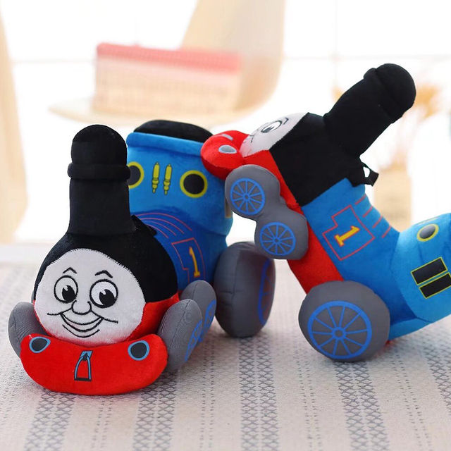 2026 Thomas the Tank Engine Doll Creative Plush Toy Stuffed Doll Children's Boys Birthday Gift