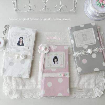 "Cherish Diary A6P Diary, Defining Color Page collage Daily Account, Korean-style notebook, Original by Infinite Power.