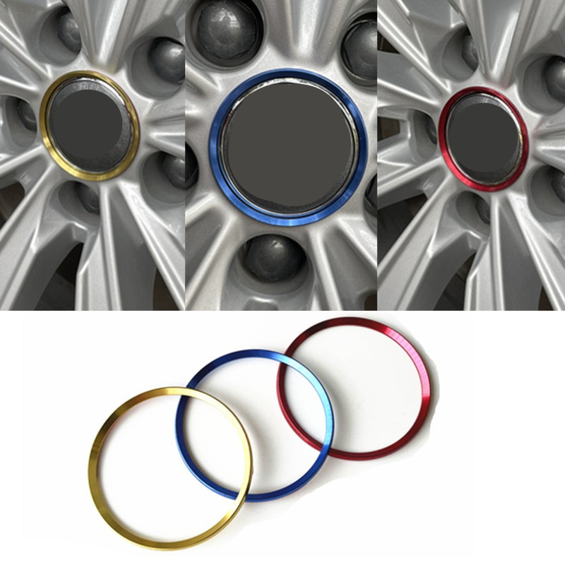 Car Patch A3 A4L A6L Q3 Q5 Q2L Wheel Hub Center Decorative Ring Modified Metal Frame Cover Patch Car Patch A3 A4L A6L Q3 Q5 Q2L Wheel Hub Center Decorative Ring Modified Metal Frame Cover Patch