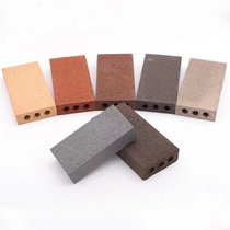 Sintered brick vacuum brick split brick square floor tile outdoor courtyard lawn brick terracotta red brick sidewalk permeable brick