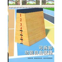 Childrens jumping goat primary and secondary schools spring springboard pommel horse removable solid wood jumping box kindergarten vaulting horse training equipment