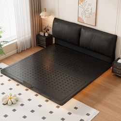 Carbon Steel Suspended Bed, Iron Art, Modern Minimalist Suspended Iron Frame Bed, Small Apartment Single Bed, Thickened and Reinforced Double Bed