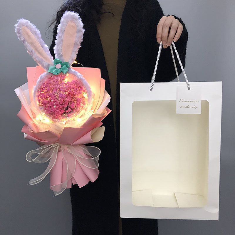 Светящиеся шары 七夕满天星干花花束生日礼物星黛露花束送女生闺蜜网红发光波波球 Светящиеся шары 七夕满天星干花花束生日礼物星黛露花束送女生闺蜜网红发光波波球