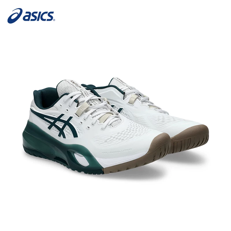 ASICS мужские профессиональные теннисные кроссовки 2025 официальный GEL-RESOLUTION X стабильные спортивные кроссовки