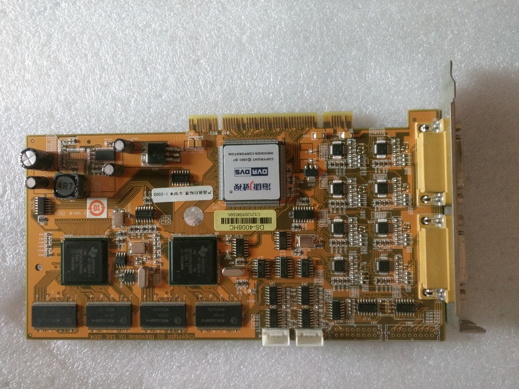 Original Hikvision 8-way hard pressure audio and video capture card DS-4008HC 4008HCREV3 1