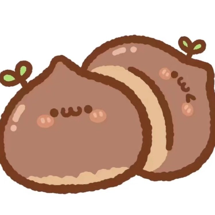 小栗子美妆的LOGO