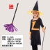 Halloween Trẻ Em Trang Phục Phù Thủy Mẫu Giáo Lễ Hội Cô Gái Phù Thủy Đầm Công Chúa Trang Phục Hóa Trang 