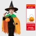 Halloween Áo Choàng Trẻ Em Bé Trai Và Bé Gái Trình Diễn Trang Phục Nhà Ảo Thuật Phù Thủy Áo Choàng Phù Hợp Với Mẫu Giáo Magic Cổ Tích Trang Phục 