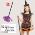 Halloween Trẻ Em Trang Phục Phù Thủy Mẫu Giáo Lễ Hội Cô Gái Phù Thủy Đầm Công Chúa Trang Phục Hóa Trang 