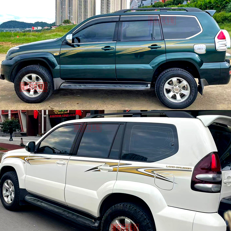 Original Factory Lc120 Body Decals Suitable for Toyota 03-09 Old Model Prado Body Stripe Stickers Imported Original Factory Lc120 Body Decals Suitable for Toyota 03-09 Old Model Prado Body Stripe Stickers Imported