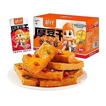 【礼金+金币】劲仔厚豆干40包800g