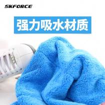 SKFORCE thickened shoe wipes quickly absorb water are soft and do not damage skates anti-rust wipes sunshine skates