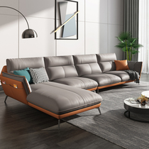 Italian modern simple technology cloth sofa combination simple left and right noble concubine minimalist small apartment living room fabric sofa