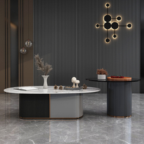 Acacia Rain Rock Plate Tea Table Table Living Room Home Italian Art Nordic Small House Light Luxury Modern Simple Alien Table