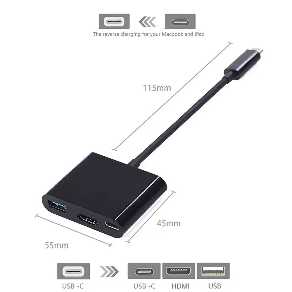 Адаптер для iPhone до HDMI конвертер для Lightning AV