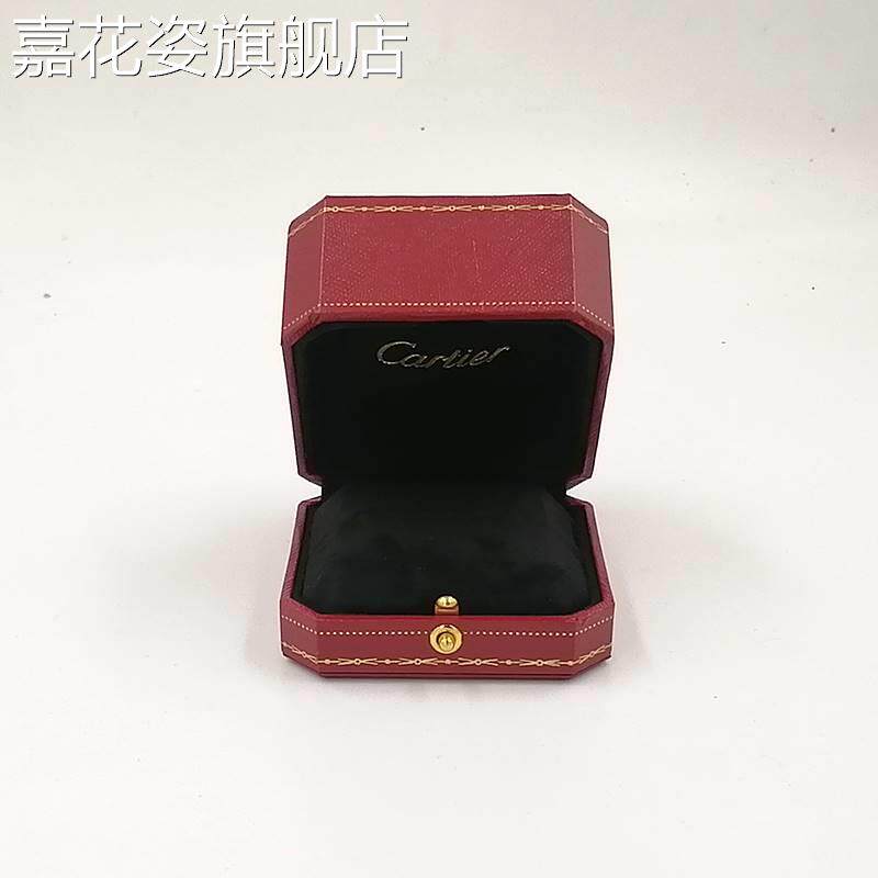 Rounded corners First decorated case Red upscale Courting Wedding RING BOX FOR RING BOX RETRO RING BOX SUITABLE FOR CARDIANE-TAOBAO