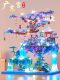 Fairy Pavilion Building Blocks Treehouse Cherry Blossom Tree Educational Gift 2026 New Model Girl Series Assembly Toy Extreme Difficulty