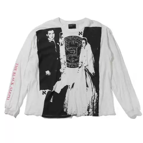 [Сын версии] ERD 21FW Меланхолия богатый второй генерация Призрачный свадебный храм втирал черно -белую тройку