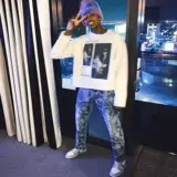 [Лорен та же серия] Меланхолия ERD Rich Second -Generation 'ukiyo -e -painting' гениальный панк -панк -круглый воротни