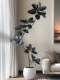 Simulated Green Plant Rubber Tree Large Floor-Standing Ornament High-End Light Luxury Living Room Indoor Black Diamond Bionic Plant Decoration