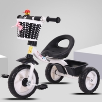 Girls outdoor baby stroller new lightweight childrens tricycle bicycle auxiliary pedal single artifact