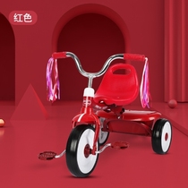 Childrens bucket childrens tricycle stroller bicycle pedal infant and toddler artifact girls baby pedal