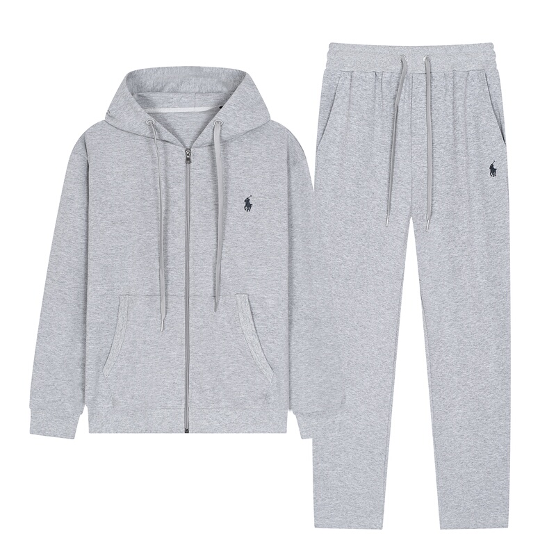 New Spring and Autumn Men's Long-Sleeve Zip-Up Polo Shirt Sports Jacket Top Pants Couple Sweatshirt Set New Spring and Autumn Men's Long-Sleeve Zip-Up Polo Shirt Sports Jacket Top Pants Couple Sweatshirt Set