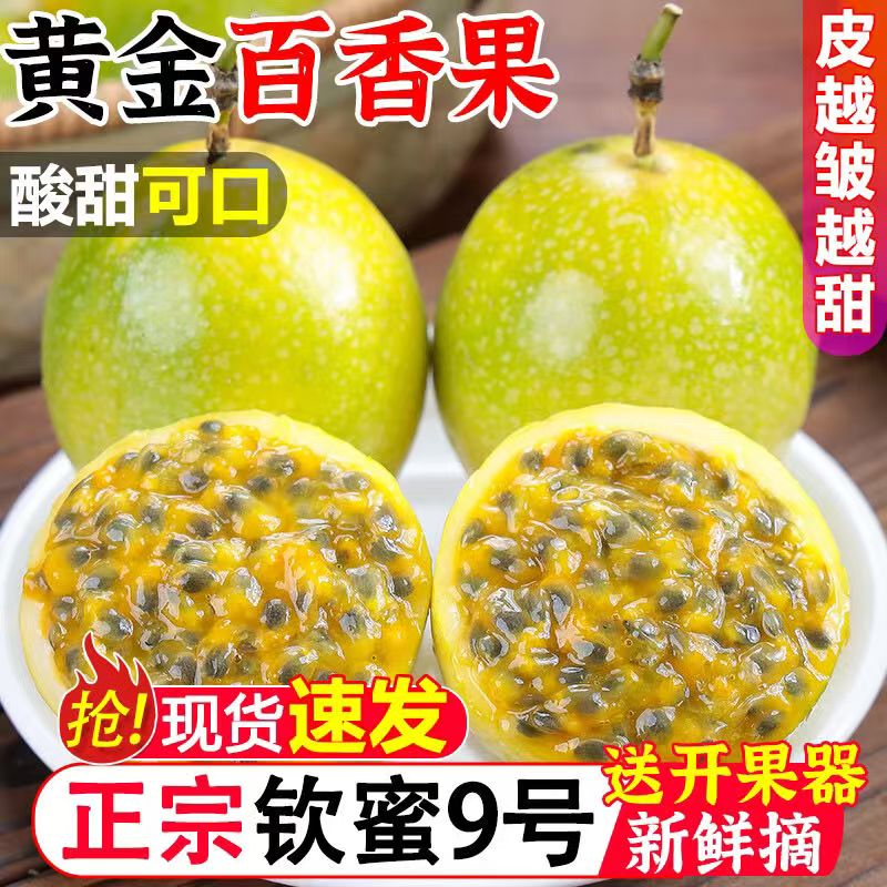 精品百香果水果的LOGO