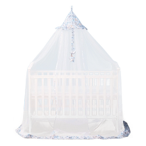 Baby cot mosquito net full-cover universal punch-free with bracket pole princess style yurt childrens floor-standing mosquito cover