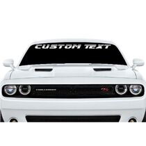 Length 100cm Custom Car Front Window Decor Vinyl Sticker 3 F