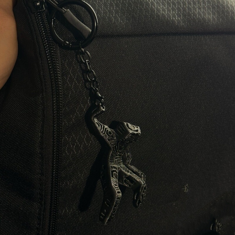 Rescue Plan Peripheral Xenolith Miniature 3D Printed Model Figurine Loki Figure Rocky Stone Man Keychain