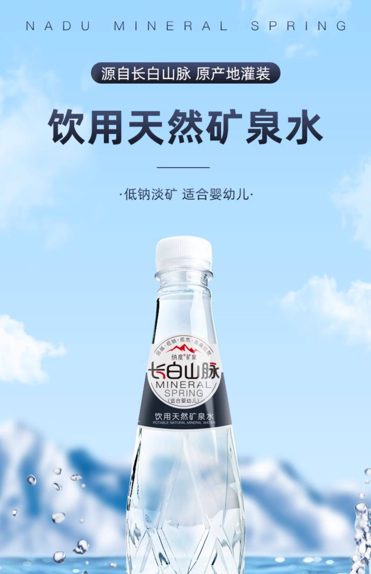 安享好物 安享S级饮用水-纳度长白山脉矿泉水 国标 