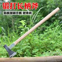 Mountain ax outdoor firewood ax household large firewood ax woodworking ax tree cutting extra large ax firewood artifact