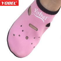 YobelYOOBEL NEW OUTDOOR SURFING SWIMMING SOCKS DIVING SOCKS FOOT WEBSOCKS JACKET NON-SLIP ANTI-SCRAPING SNORKELING SOCKS PINK