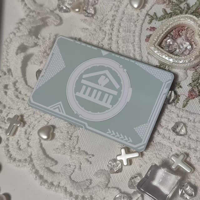 Treasure Room Key Password Card, Peace Elite Metro Royale Black Card, Metal Peripheral Model Toy, Nfc Activation Card