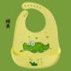 Winter baby eating waterproof bib baby saliva bag silicone ultra-thin soft food supplement bib bib for children in autumn