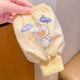 New Winter Waterproof Sleeves for Children, Anti-Stain and Dirt-Resistant, Autumn Sleeves for Little Girls, Cartoon Cute Bear Baby Sleeves