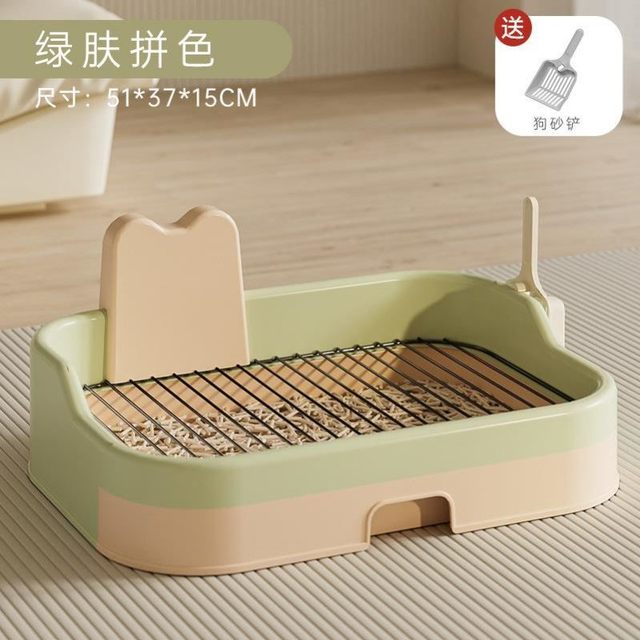 Dog Toilet, Special Urinal for Small and Medium-Sized Dogs, Anti-Trampling Stainless Steel Puppy Toilet, Rabbit Toilet, Pet Toilet
