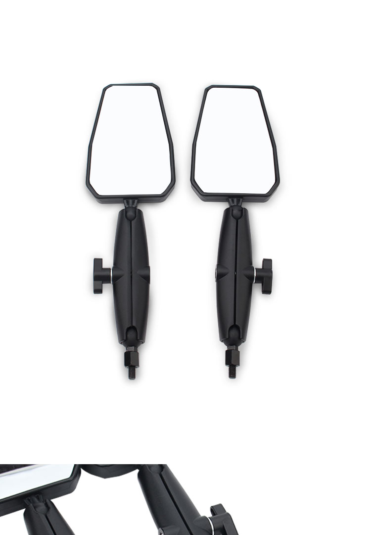 Motorcycle Rally Car ADV Universal Mirror Large Field of View Anti-fall Inpole Motorcycle Modified Folding Rearview Mirror