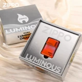 Оригинальная зажигалка, неоновый ветрозащитный вкладыш с зарядкой на керосине