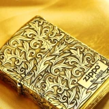 Подлинный Zippo более легкий латунный Tangcao правой маркировка изысканная армика для резьбовых брон.