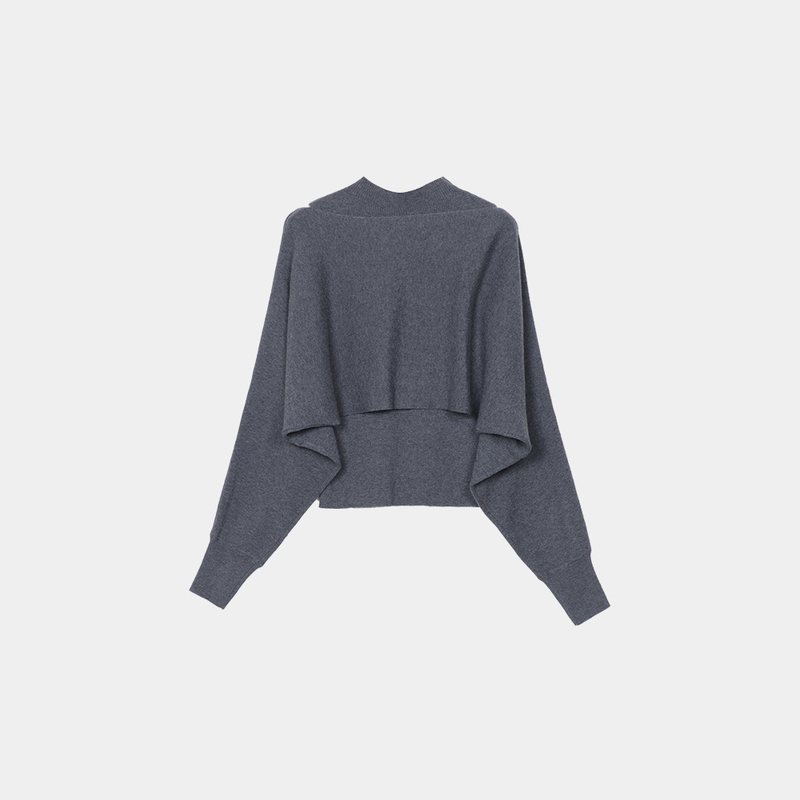[Exclusive for Beibei Fans] Knitted Top 512121136