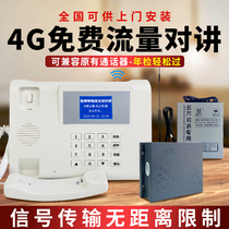 Elevator 4G call network wireless intercom system IoT elevator card wireless intercom emergency call compatible